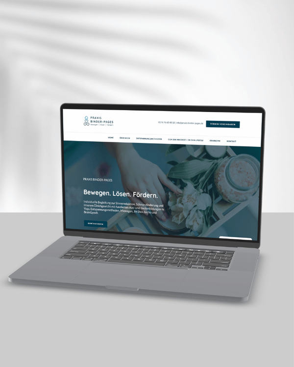 praxis-binder-pages-projekt-branding-logo-website