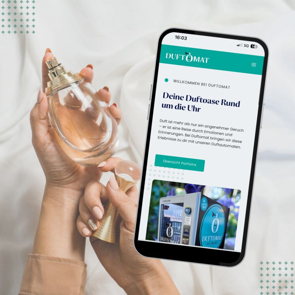 website wordpress design duftomar